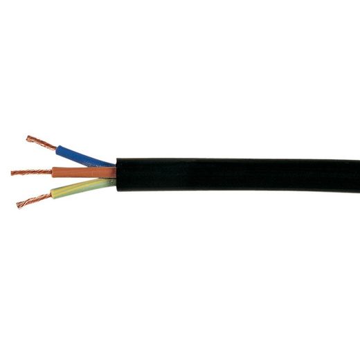 Cable Ele.Mang.Ngr.1000v 2x1,5 100m