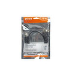 Cable Ethernet Negro 0,5m