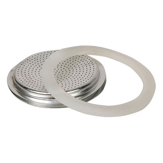 Cafetera A. Inox. Rec. Filtro+Junta 4t
