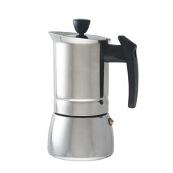 Cafetera A.Inox. Steel 2 Tz. Habitex