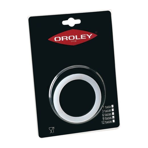 Cafetera Al. Oroley. Goma Silic. 9 Tazas
