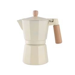 Cafetera Al.Induccion Cream 6 Tz.Habitex