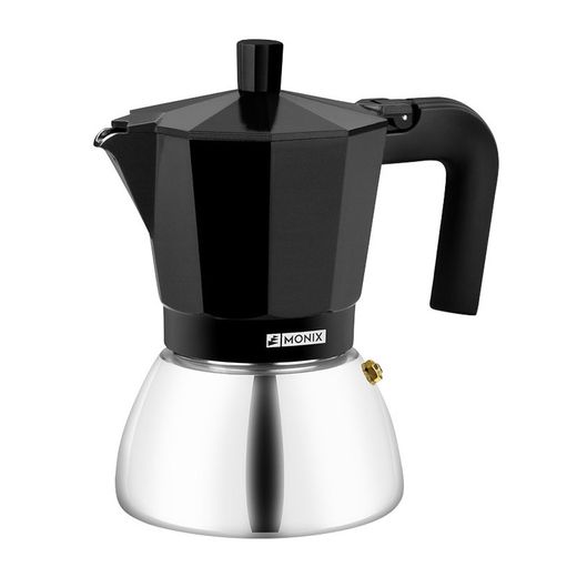 Cafetera Induccion Inox Black 6 Tazas