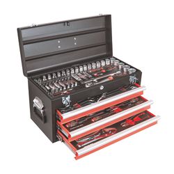 Caja Metalica 143 Pzas.Chr-V 3 Cajones