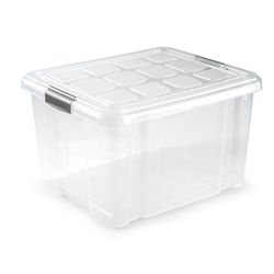 Caja Plast. 25l. Plata 42x36x25 Cm.