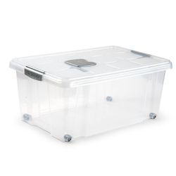 Caja Plast. 36l. Plata 59x40x25 Cm.