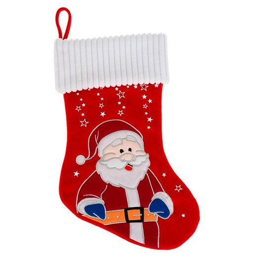Calcetin Navideño De Fieltro