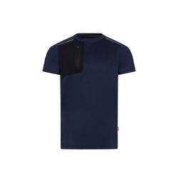 Camiseta Tecnica Manga Cgris/Negro.T/2Xl