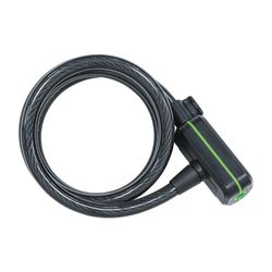 Candado Cable Espiral Llave. 180 Cm.
