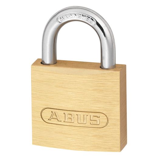 Candado De Laton De 20Mm.Arco Normal Bl.