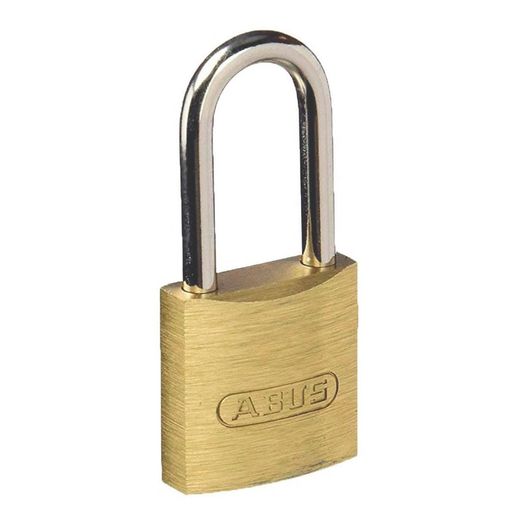 Candado  Laton  40Mm.Arco Extralargo Bl.
