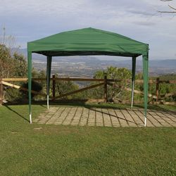 Carpa 3x3m Plegable. Color Verde.