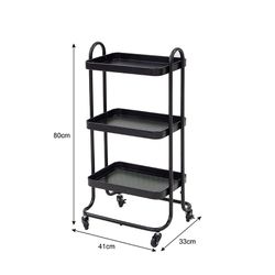 Carrito C/Ruedas Comis Gris