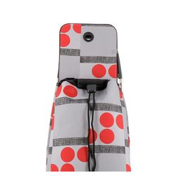 Carro Compra I-Max Logos 4 Rojo Rolser