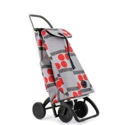 Carro Compra I-Max Logos 4 Rojo Rolser