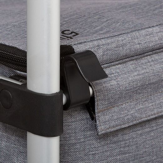 Carro Compra Isotermico 2 Ruedas Gris