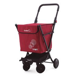 Carro Compra Jumbo Rojo Garmol 66 Litros