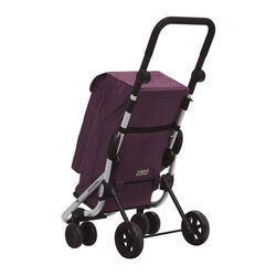 Carro Compra Plegable Go Up "C" Merlot