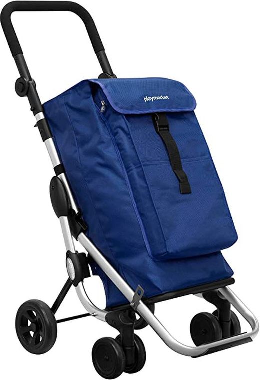 Carro Compra Plegable Marca Playmarket Modelo Go Up