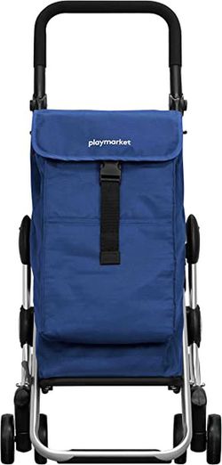 Carro Compra Plegable Marca Playmarket Modelo Go Up