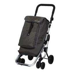 Carro Compra Plegable Go Up Gris