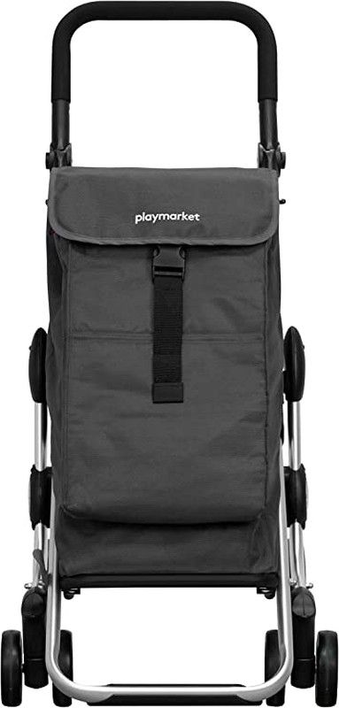 Carro Compra Plegable Go Up Gris