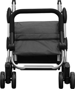 Carro Compra Plegable Go Up Gris