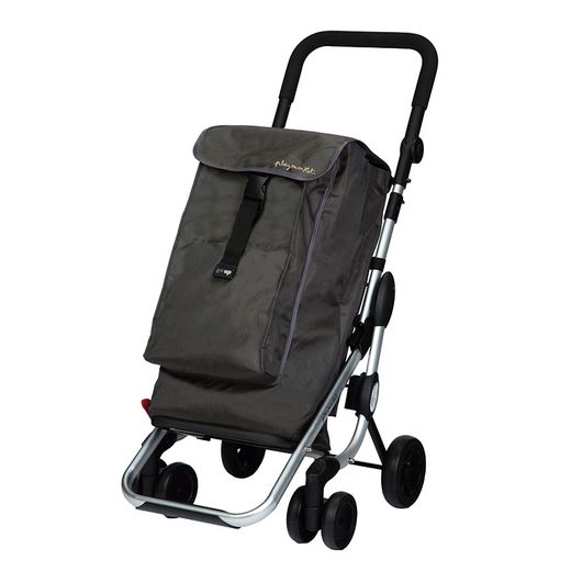 Carro Compra Plegable Go Up Gris