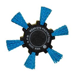 Cepillo Nylon Azul Aspa 100mm Ratio