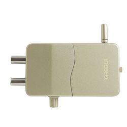 Cerradura Invisible Con Alarma Color Dorada Arregui