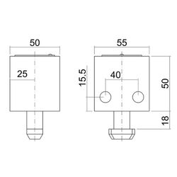 Cerradura Persiana: Suelo Enrollable Modelo Bb1