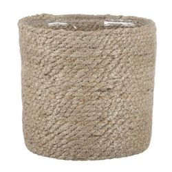 Cesto Modelo Seagrass. Natural Ø 16Xh.16