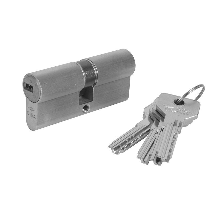 Cilindro Asix 40X40 Niquelado