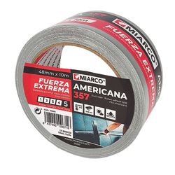 Cinta Adhe.Americana Gris 30mx50mm