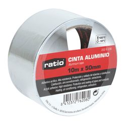 Cinta Adhesiva De Aluminio 50mmx10m