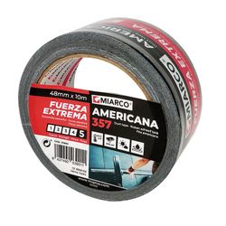 Cinta Americana Negra 50x10 M.