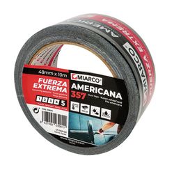 Cinta Americana Negra 50x10 M.