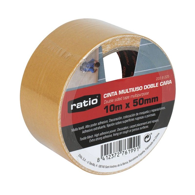 Cinta Doble Cara 50 Mm X 10 M