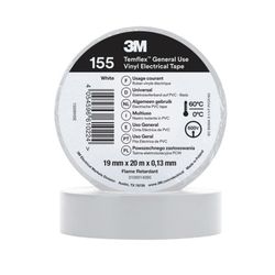 Cinta Pvc Temflex 3M 19Mmx20M.Blanco