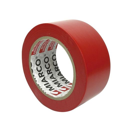 Cinta Señal.Adhesiva Roja 50mmx33