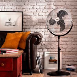 Circulador Aire Con Pie 45cm Negro 120w