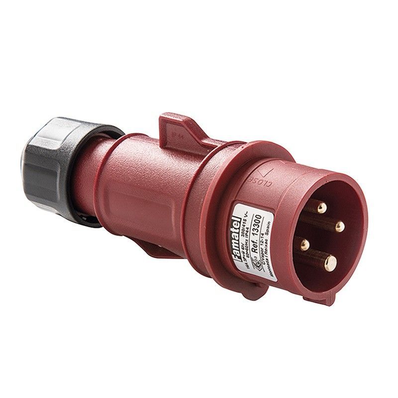 Clavija Industrial 3p+T 32a 380-415v