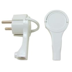 Clavija Lateral Extraplana 16a/250v Blan