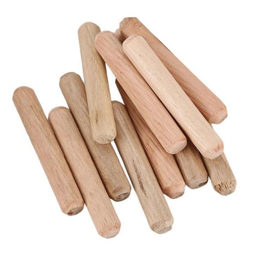 Clavija Madera 8mm 10 Unidades