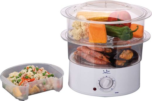 Cocedor De Vapor Con 2 Recipientes 3,5l Cv200