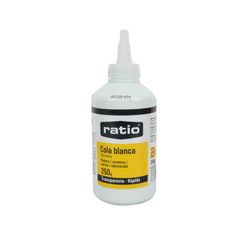 Cola Blanca Transparente 250Gr Ratio