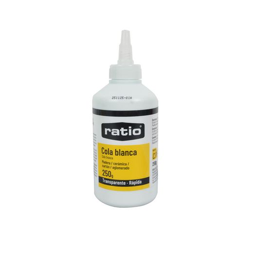 Cola Blanca Transparente 250Gr Ratio