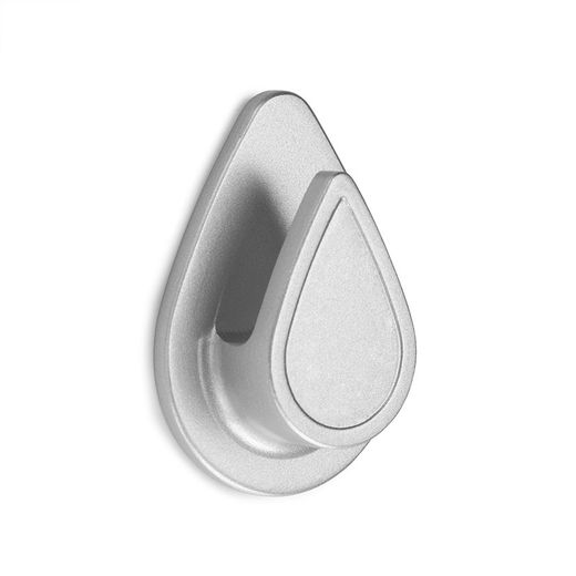 Colgador Adh. Res. Agua. Gota. 1unidades Cromo