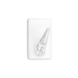 Colgador Adh. Transparente18x30 Mm. 4 Unidades