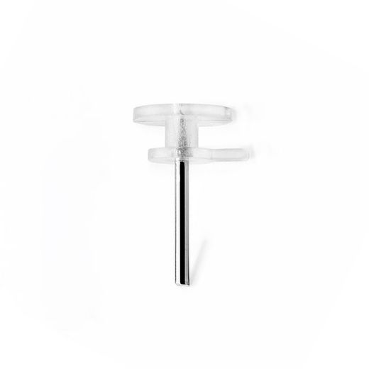 Colgador Pared. Mod. 3000. 10 P.Transparente